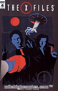 X-FILES  (2016 Series)  (IDW) #4 INCENTIVE Near Mint Comics Book