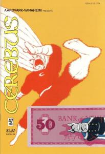 CEREBUS the AARDVARK #47, VF+, Dave Sim , 1977 1983, more in store