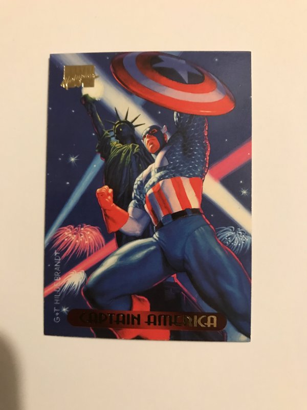 CAPTAIN AMERICA #18 card : 1994 Marvel Masterpieces, NM; Hilderbrandt art