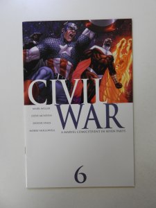 Civil War #6 Standard Cover (2007) NM condition