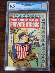 Double life of private strong 1 CGC 6.5 1st appearance of the Fly (Tommy Troy)