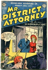 MR. DISTRICT ATTORNEY #22 DC CRIME 1951 MOVIE G