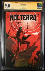 Nocterra  (2022) # 8 (CGC 9.8 SS) Signed Tony Daniels * Variant * Image Universe