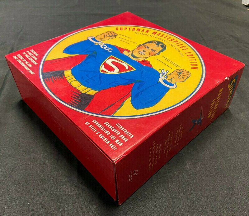 SUPERMAN MASTERPIECE COLLECTION 8 INCH STATUE AND BOX ONLY