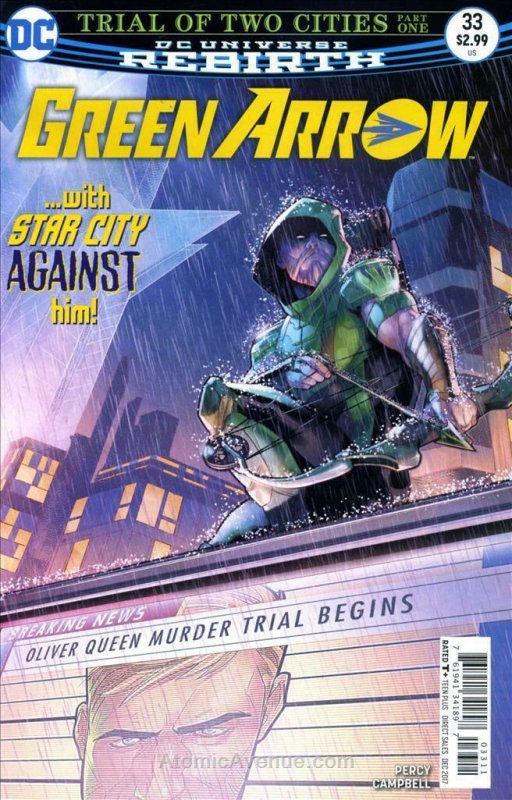 Green Arrow (6th Series) #33 VF/NM; DC | save on shipping - details inside