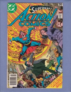 Action Comics #480 VG Superman Front/Back Cover Scans DC 1978