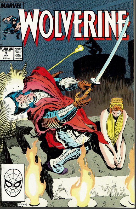 Wolverine #3 - VF/NM - 1st Series