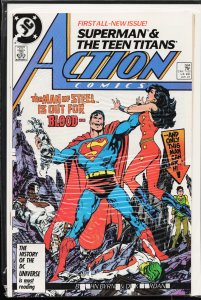 Action Comics #584 (1987) Teen Titans
