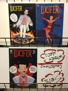 LUCIFER (1990 TRIDENT) 1-3 EDDIE CAMPBELL