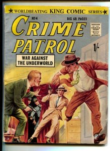 Crime Patrol #4 1953--Pre-code crime & horror-bondage panels-Comics Crime s...