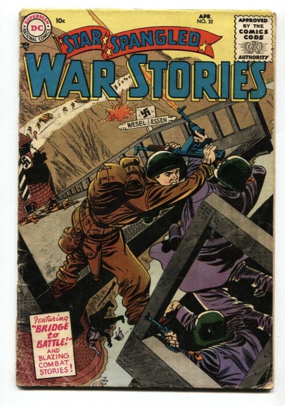 Star Spangled War Stories #32 1955- DC WWII comic book 