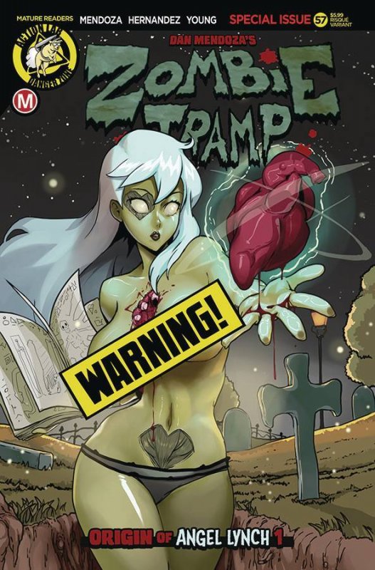ZOMBIE TRAMP #57 COVER B TMCHU RISQUE VARIANT (MR)