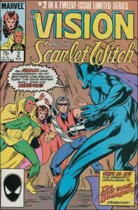 Marvel VISION AND THE SCARLET WITCH (1985 Series) #2 FN/VF