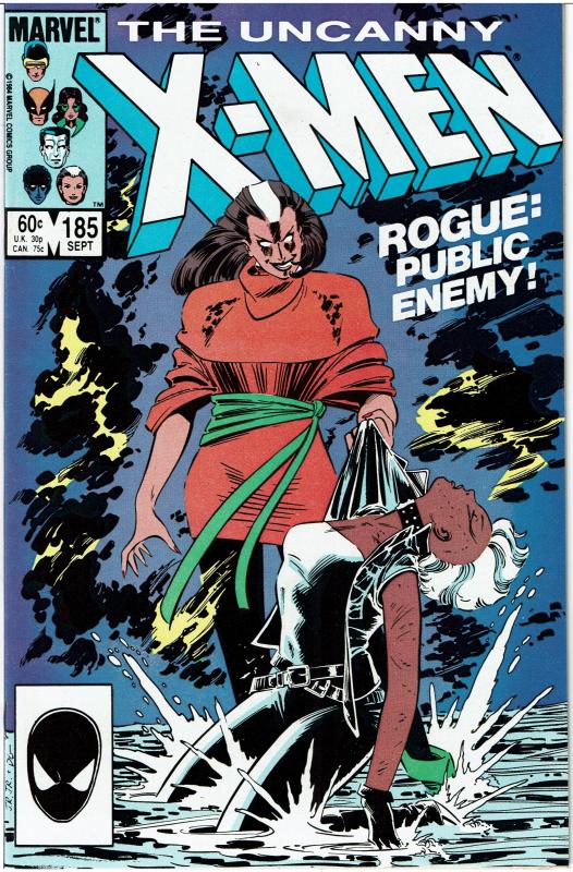 X-Men #185, 9.4 or better