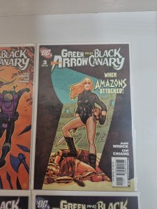 Green Arrow And Black Canary 2007 Series #1-5  Lot Set DC - Near Mint!