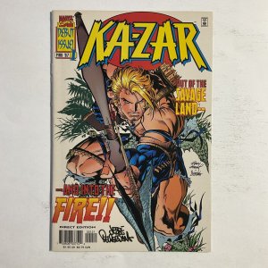 Ka-Zar 1 1997 Signed by Jesse Delperdang Marvel NM near mint