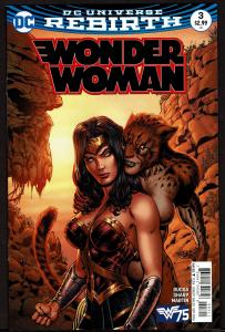 Wonder Woman #3  (Sep 2016 DC Rebirth)  9.4 NM