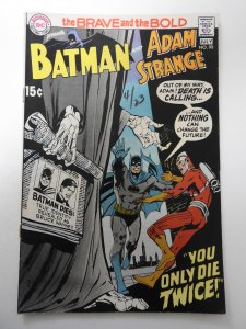 The Brave and the Bold #90 (1970) VG Condition Cover and 1st wrap detached