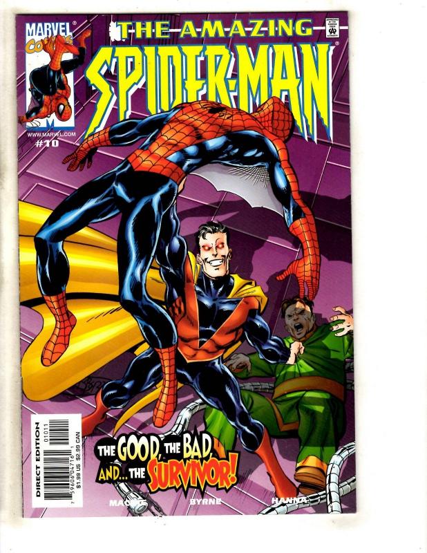 10 Amazing Spider-Man Marvel Comics # 2 3 4 5 6 7 8 9 10 + Ricochet # 1 CR57
