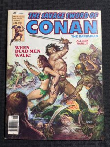 1980 SAVAGE SWORD OF CONAN Magazine #55 FN+ 6.5 John Buscema / Earl Norem Cover