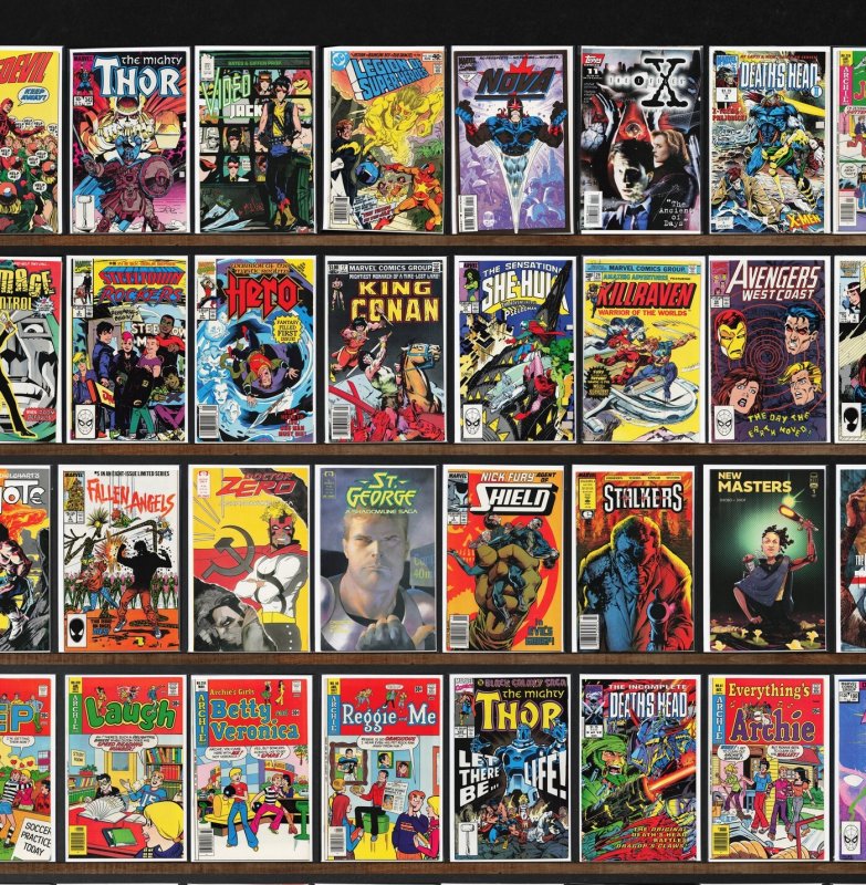 Huge Lot 140+ Comics with Thor, The Uncanny X-Men, Amazing Adventures & More!