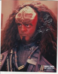 Autographed Robert O'Reilly Star Trek Deep Space Nine photo(No C.O.A.)