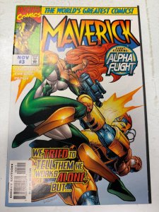 Maverick # 3 VF-NM Marvel Comic Book 1 ET1