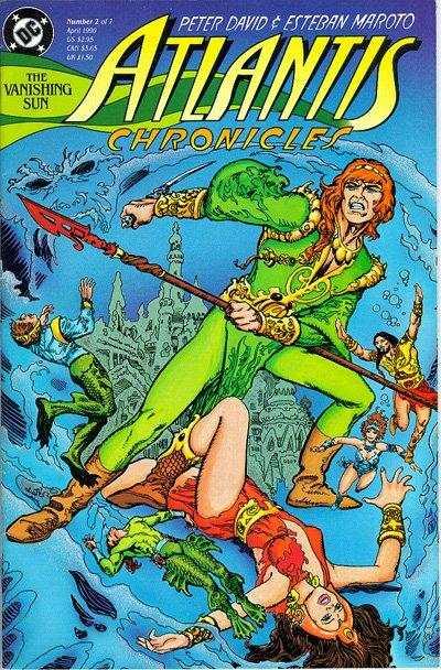 Atlantis Chronicles #2, VF+ (Stock photo)