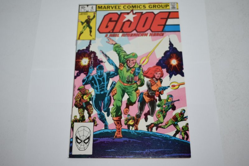 G.I. Joe: A Real American Hero #4 (1982) NM- 9.2 Comic book