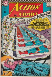 Action Comics #344 (1966)Red K Batman and Robin x-over dreams! FN- Wow!