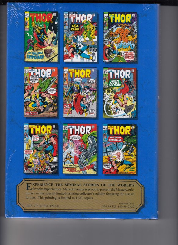 Marvel Masterworks MMW 146 Mighty Thor Limited Variant NEW in Shrink Wrap