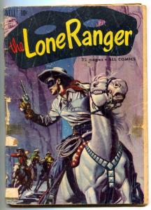 The Lone Ranger #40 1951-Dell- low grade reading copy