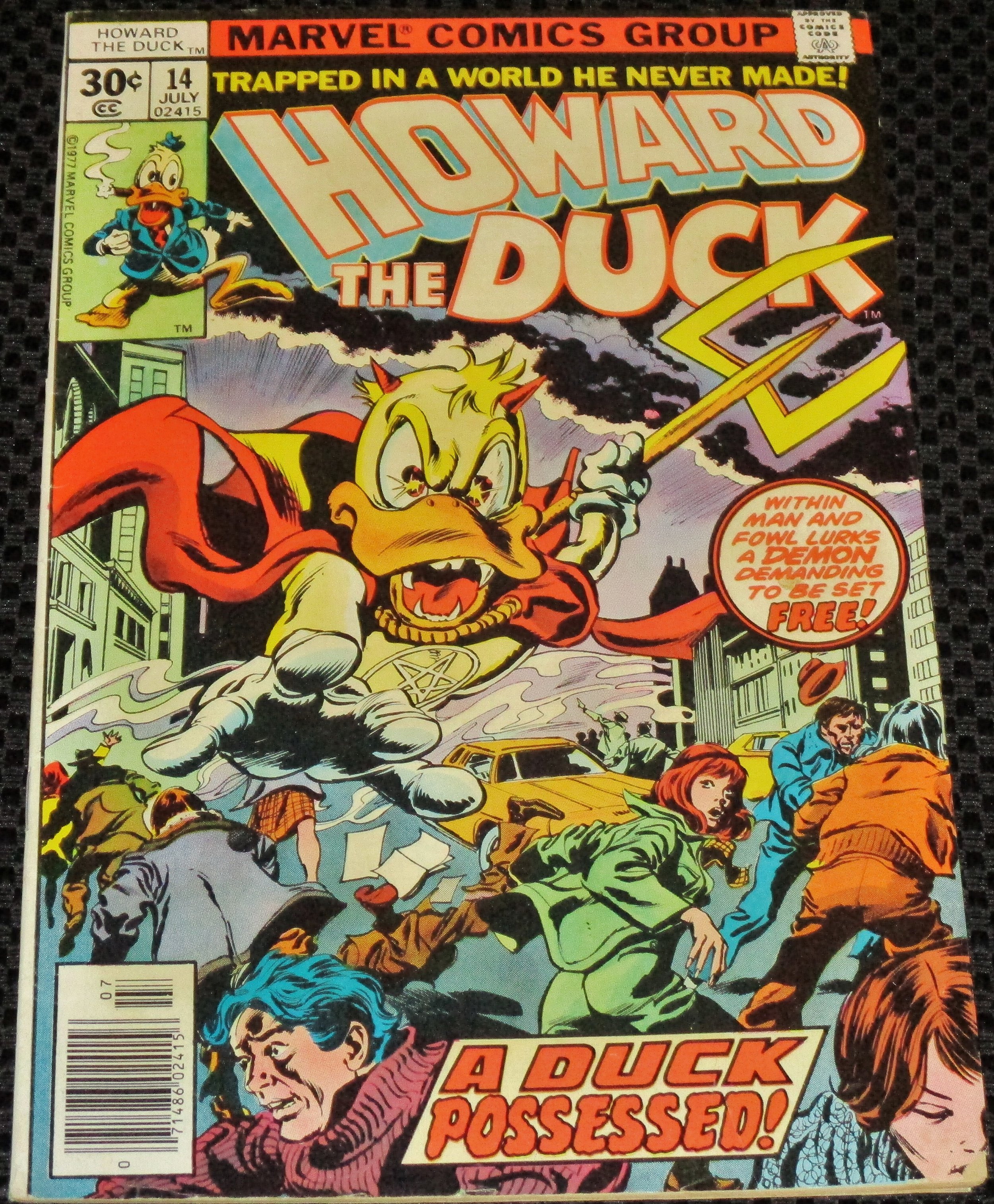 Howard The Duck 14 1977 Comic Books Bronze Age Marvel Howard 