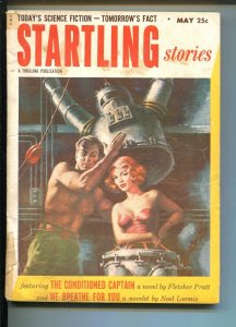 PULP:  STARTLING STORIES 5/1953-THRILLING PUBS-GORDON R. DICKSON-SCI-FI PULP-fr