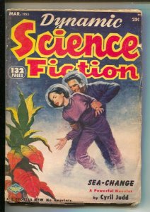 Dynamic Science Fiction 3/1953--The Possessed-Arthur C. Clarke-James Blish-...