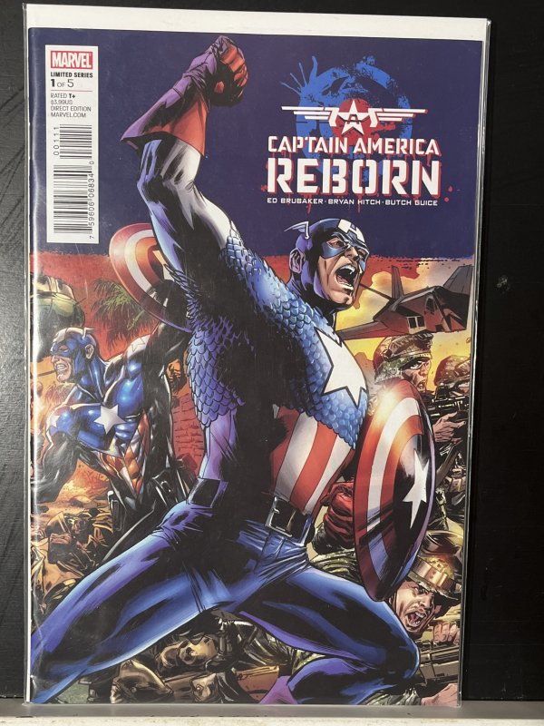 Captain America: Reborn #1  (2009)