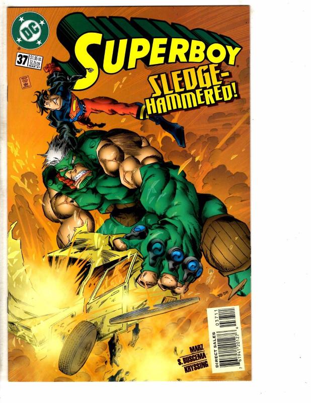 10 Superboy DC Comics # 34 36 37 38 39 40 41 42 43 44 Flash Superman Arrow J214