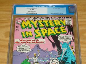 Mystery in Space #96 CGC 7.5 silve age dc comics - adam strange - scifi 1964