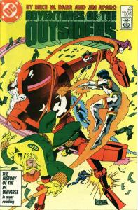 Adventures of the Outsiders, The #42 VF ; DC | Black Lightning Metamorpho