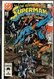 Adventures of Superman #434 Direct Edition (1987) Superman