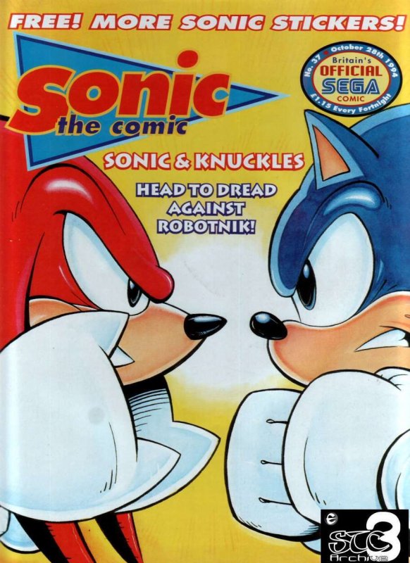 Sonic the Comic #149A FN; Fleetway Quality | Hedgehog with stickers bonus -  we c