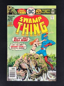 Swamp Thing #23 (1976) Book Starts Sporting New Logo