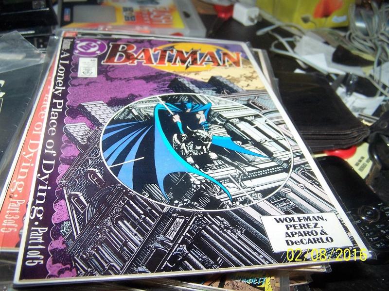 BATMAN #440 1989 dc a lonely palce of dying pt 1 +tim drake intro KEY  two face