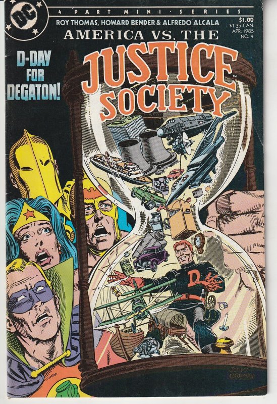 America vs the Justice Society # 4    The Verdict is in !