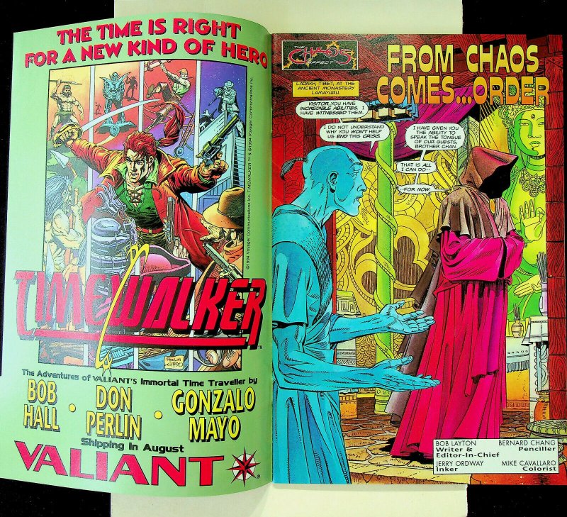 Chaos Effect - Omega - (Nov 1994; Valiant) - Near Mint