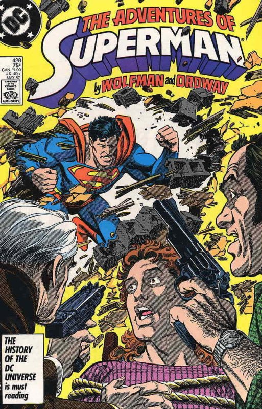 Adventures of Superman #428 VF/NM; DC | save on shipping - details inside