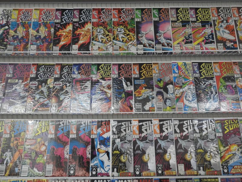 Huge Lot of 120+ Comics W/ Silver Surfer, Amazing Fantasy, +More! Avg. VF!