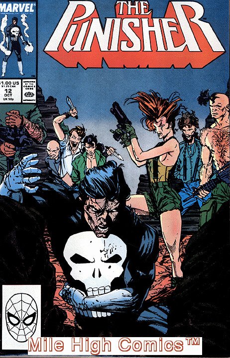 Punisher Comics, Punisher Comic Book List