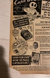 The X-Men #6 (1964)submarine joins evil mutants -right corner missing see descri