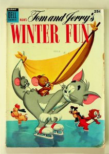 M.G.M.'s Tom and Jerry's Winter Fun #3 Dell Giant (1954, Dell) - Good-
